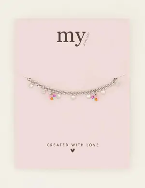 My Jewellery Bracelet chain with stones MJ08187