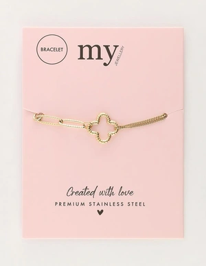 My Jewellery Bracelet chains clover MJ11041
