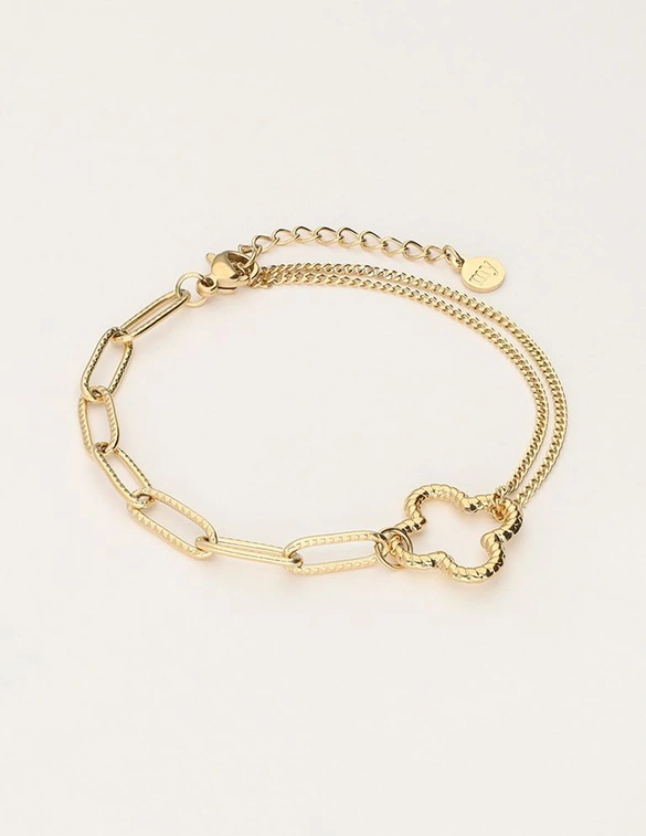 My Jewellery Bracelet chains clover MJ11041