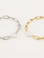 My Jewellery Bracelet chains pearl heart MJ06022