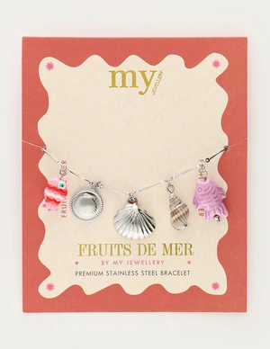 My Jewellery Bracelet charms fish & shell MJ13026