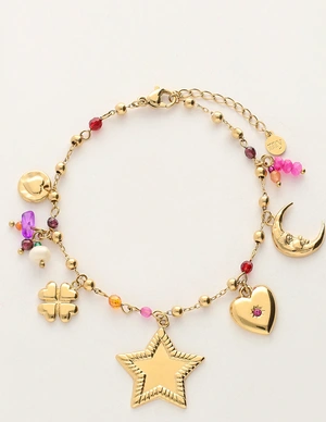 My Jewellery Bracelet charms star colour MJ11949