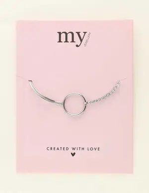 My Jewellery Bracelet circle strass MJ09414