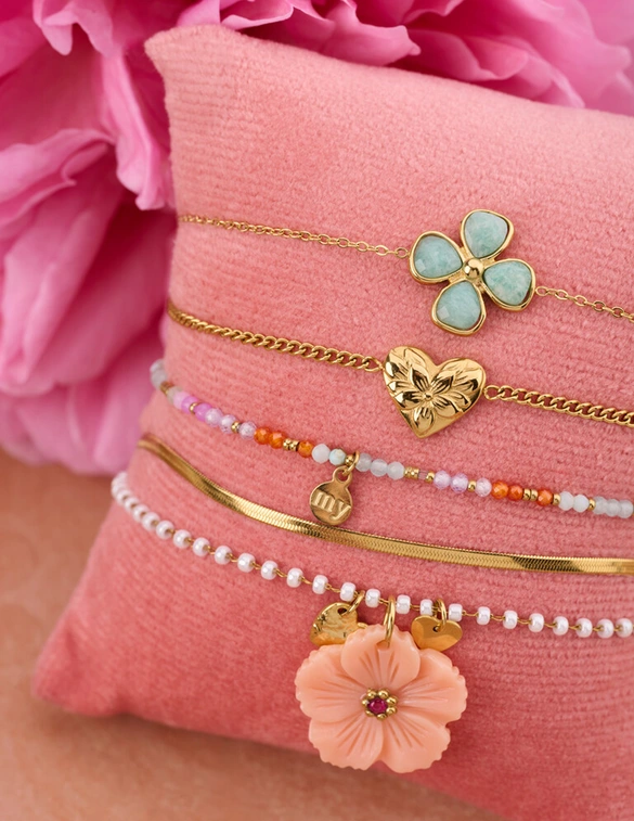 My Jewellery Bracelet clover blue amazon MJ13774