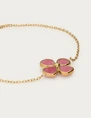 My Jewellery Bracelet clover pink agate MJ13772