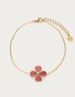 My Jewellery Bracelet clover pink agate MJ13772