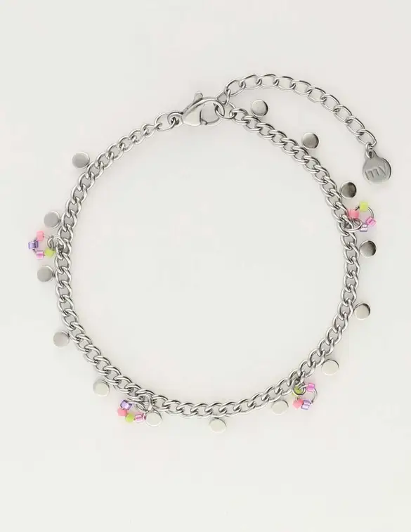 My Jewellery Bracelet coins beads MJ10257