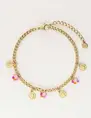 My Jewellery Bracelet coins beads MJ10259