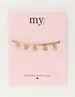 My Jewellery Bracelet coins beads MJ10259