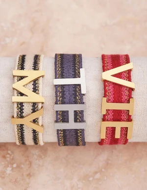 My Jewellery Bracelet colors for initials MJ07373