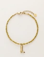 My Jewellery Bracelet cord green boot MJ12210