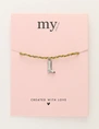 My Jewellery Bracelet cord green boot MJ12210