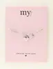My Jewellery Bracelet cord heart MJ09415