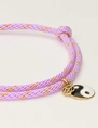 My Jewellery Bracelet cord lilac yinyang MJ10202