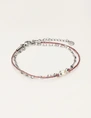 My Jewellery Bracelet cord pearl dubble MJ11628
