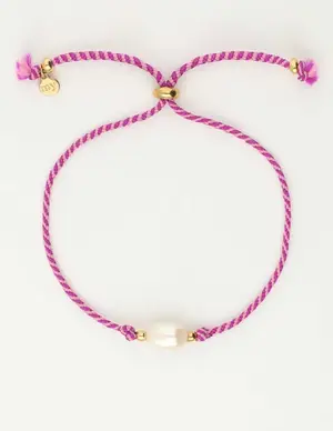 My Jewellery Bracelet cord pearl MJ10389