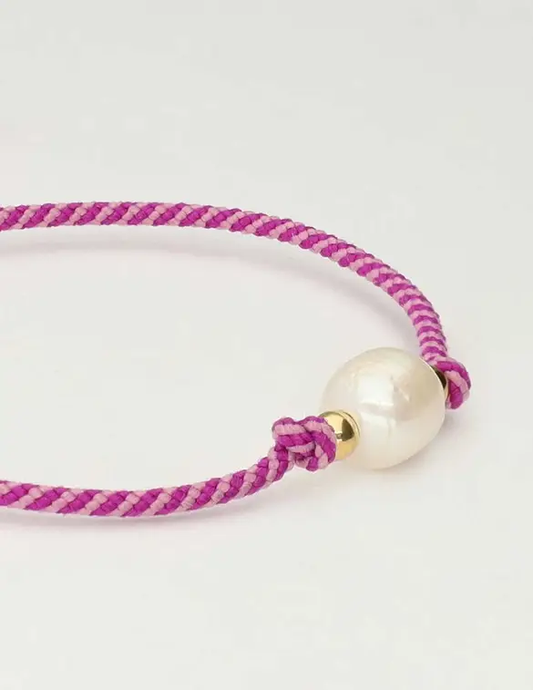 My Jewellery Bracelet cord pearl MJ10389