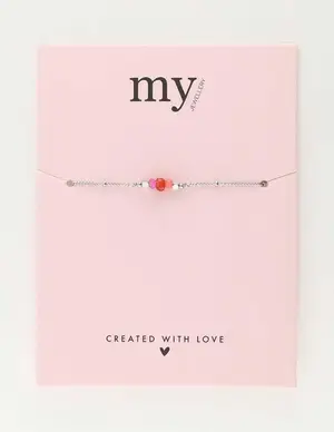 My Jewellery Bracelet dots orange stones MJ10388