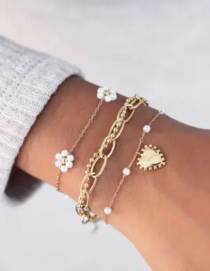 My Jewellery Bracelet double chain MJ09416