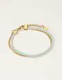My Jewellery Bracelet double cord and chain MJ09721
