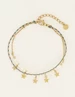 My Jewellery Bracelet double/stars blue MJ06418