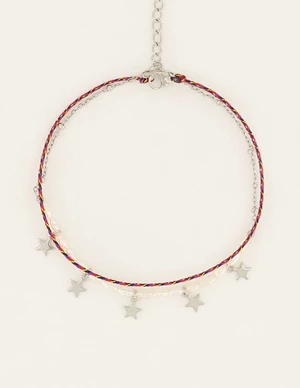 My Jewellery Bracelet Double Stars Red MJ06413