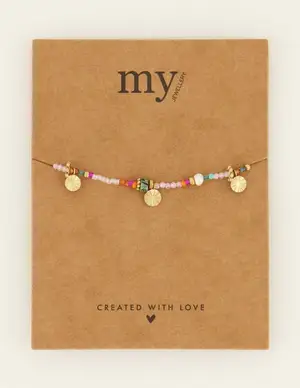 My Jewellery Bracelet elastic beads MJ07806
