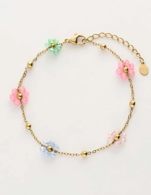 My Jewellery Bracelet flowers pastel MJ10054