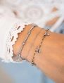 My Jewellery Bracelet gold beads hearts MJ11055