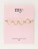 My Jewellery Bracelet heart chain MJ10429