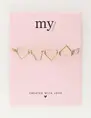 My Jewellery Bracelet heart chain MJ10429