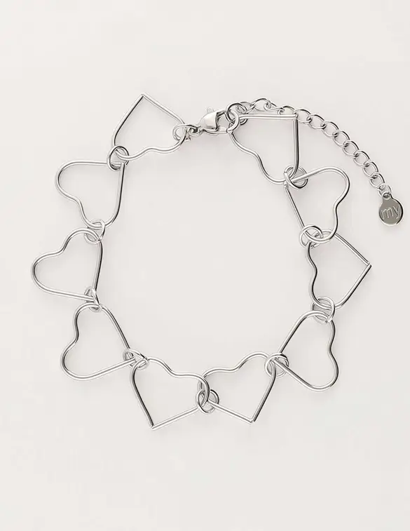 My Jewellery Bracelet heart chain MJ10429