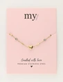 My Jewellery Bracelet heart tubes MJ12066