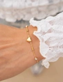 My Jewellery Bracelet heart tubes MJ12066