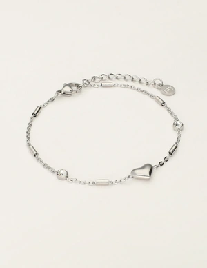 My Jewellery Bracelet heart tubes MJ12066