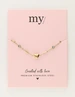My Jewellery Bracelet heart tubes MJ12066