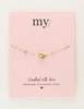 My Jewellery Bracelet horizontal heart strass MJ12072