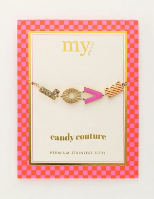 My Jewellery Bracelet letters love pink MJ10191