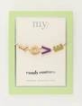 My Jewellery Bracelet letters love purple MJ10192