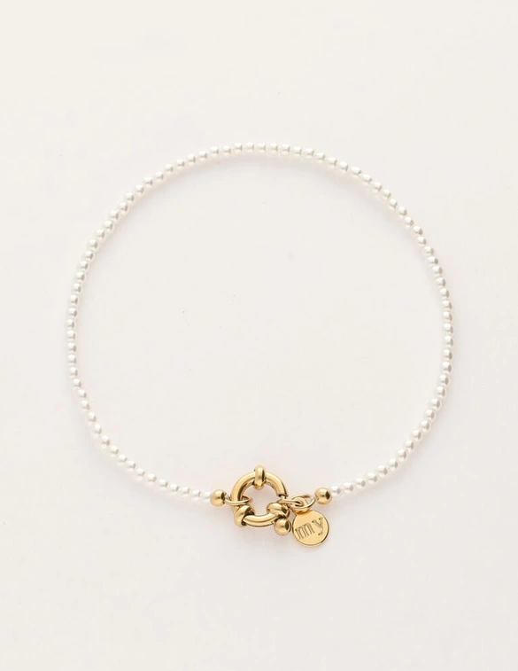My Jewellery Bracelet mini pearls lock MJ11513