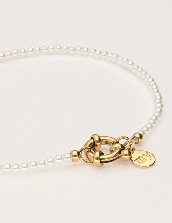 My Jewellery Bracelet mini pearls lock MJ11513