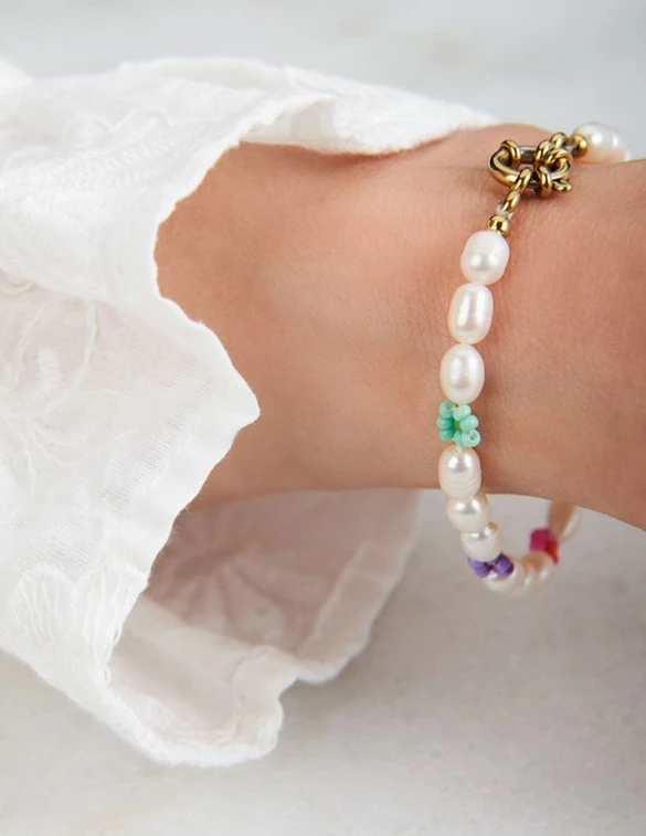 My Jewellery Bracelet Pearl and Flower MJ06393