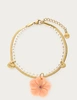 My Jewellery Bracelet pearl chain peach shell MJ13778
