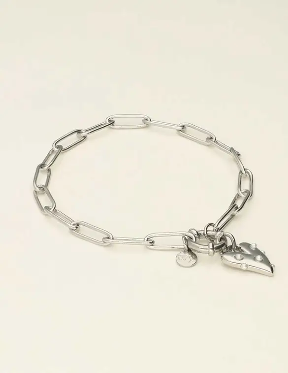 My Jewellery Bracelet pearls & heart MJ09245