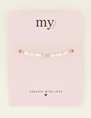 My Jewellery Bracelet pearls with beads MJ08193
