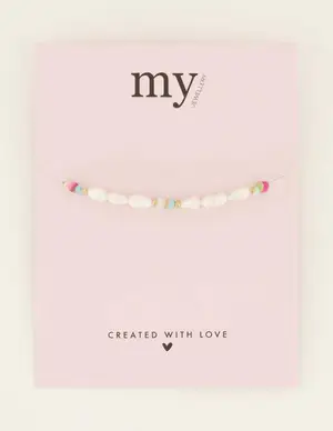 My Jewellery Bracelet pearls with beads MJ08193