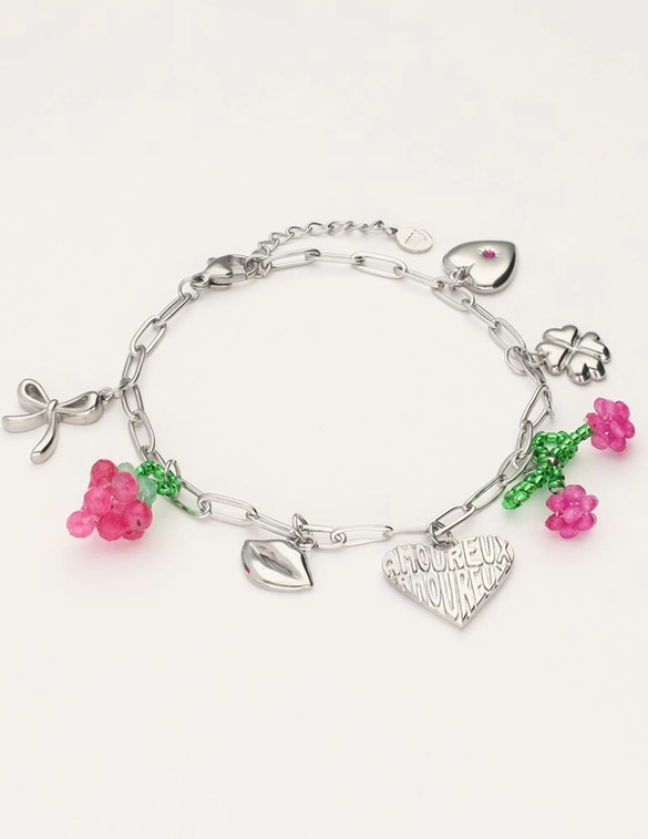 My Jewellery Bracelet pink cherry & grape MJ10964