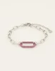 My Jewellery Bracelet pink stones MJ07562