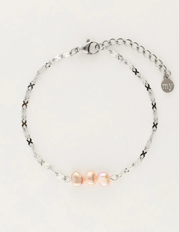 My Jewellery Bracelet purple pearls MJ09719
