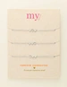 My Jewellery Bracelet set 3 hearts MJ09022